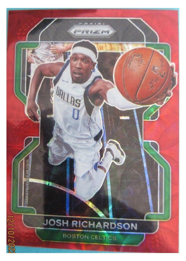 2021-22 Panini Prizm Base Set Josh Richardson #161 card