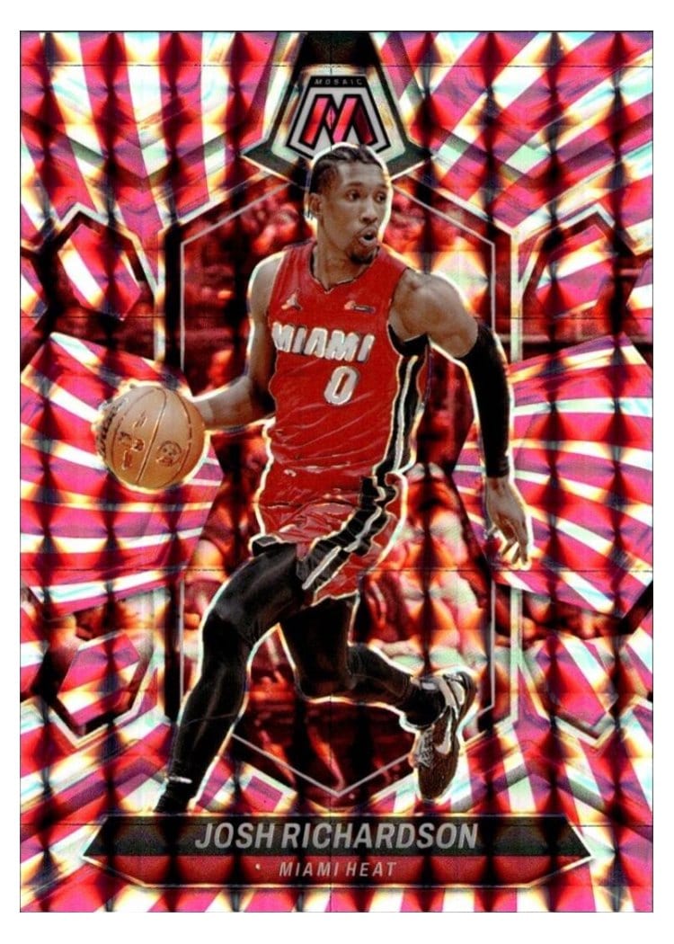 2023-24 Panini Mosaic Base Set Josh Richardson #189 card