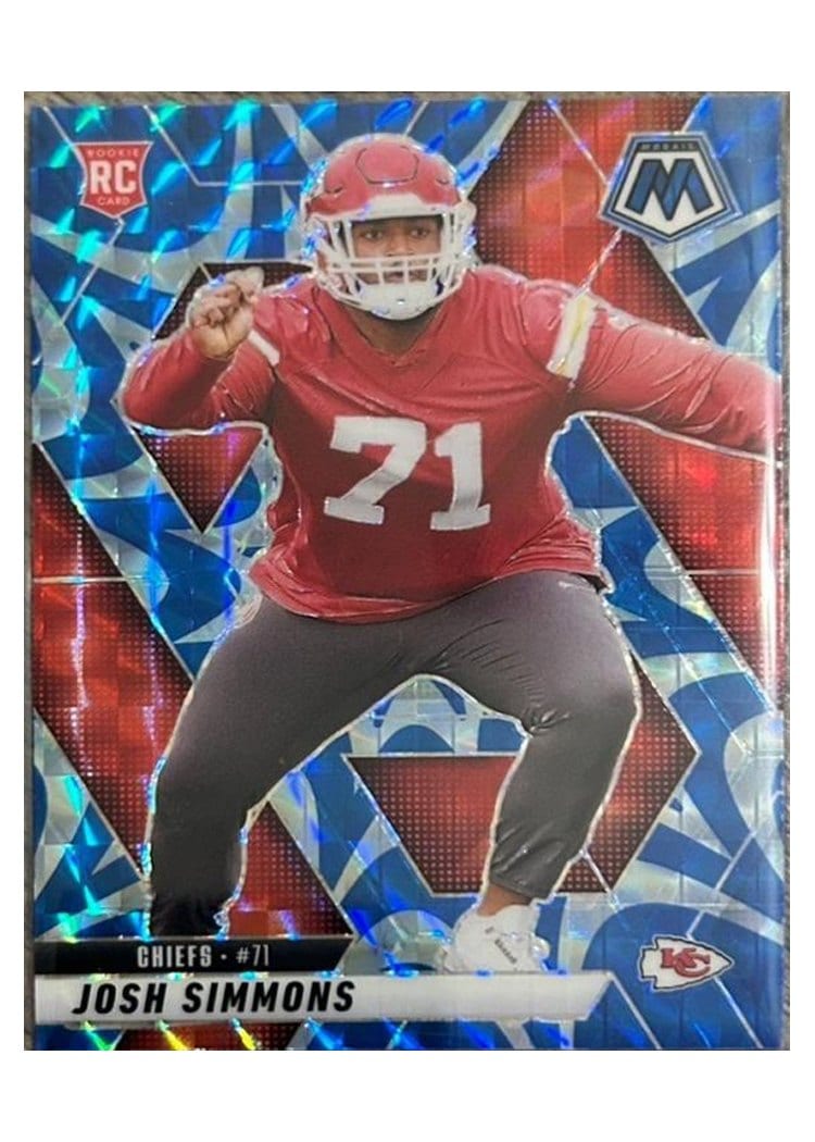 2025 Panini Mosaic Base Set Josh Simmons #398 card