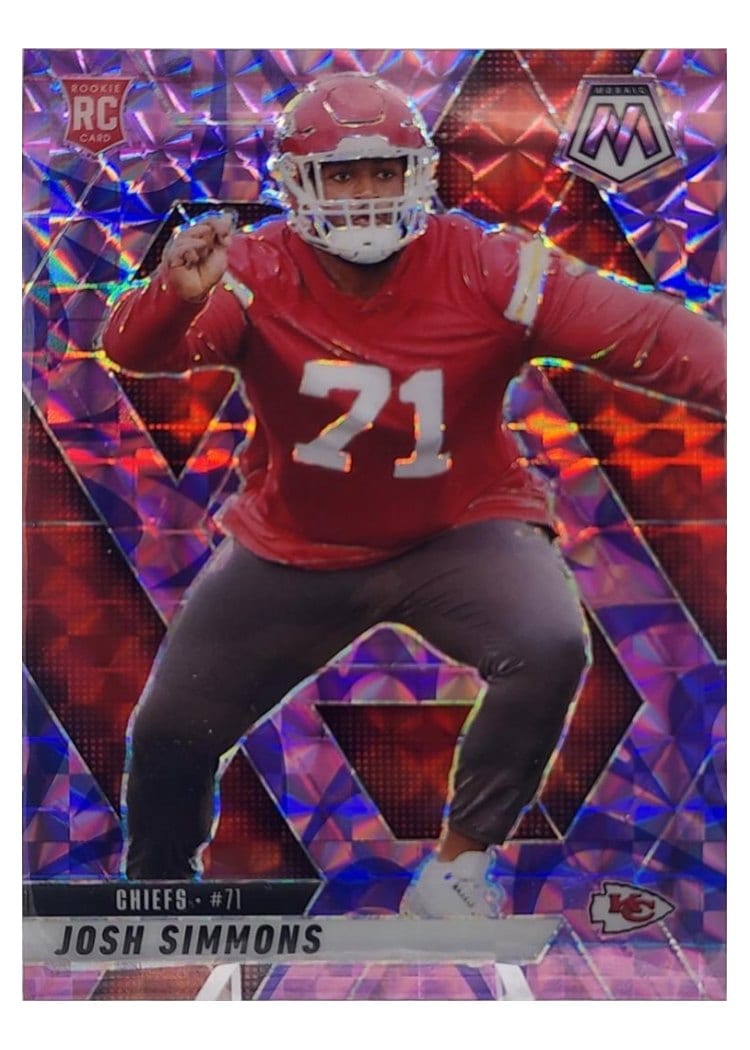 2025 Panini Mosaic Base Set Josh Simmons #398 card