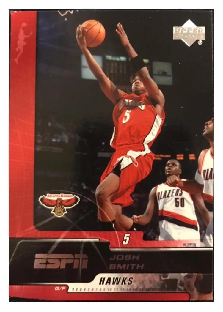 2005 Upper Deck ESPN Josh Smith #2 card