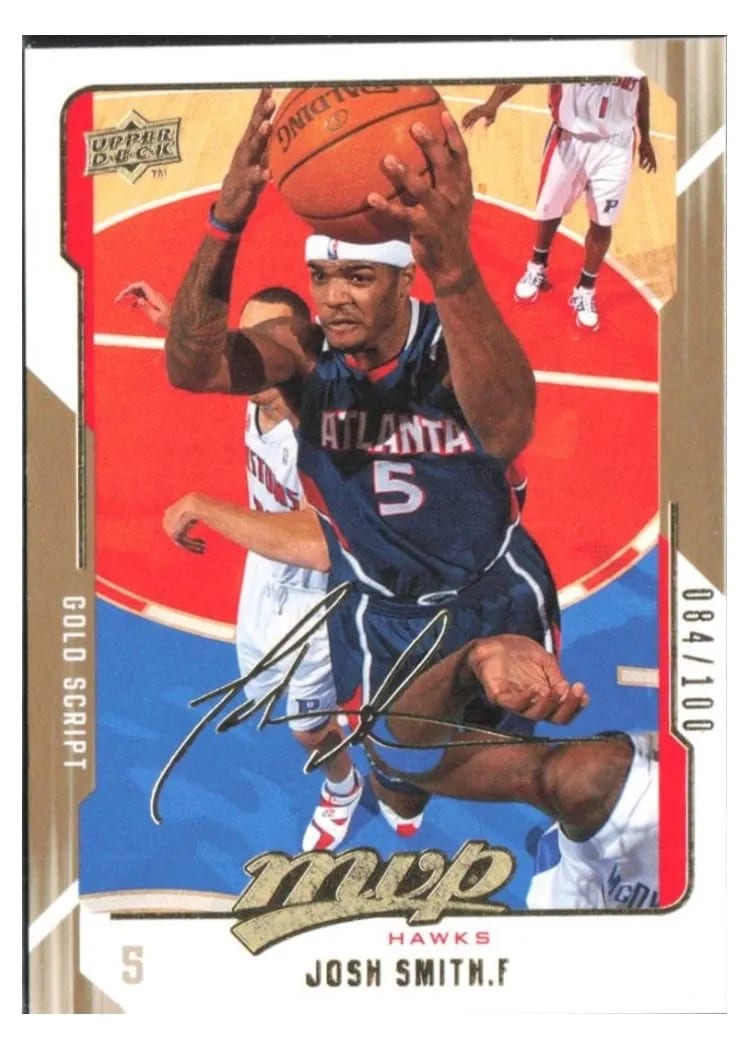 2008 Upper Deck MVP Josh Smith #6 card
