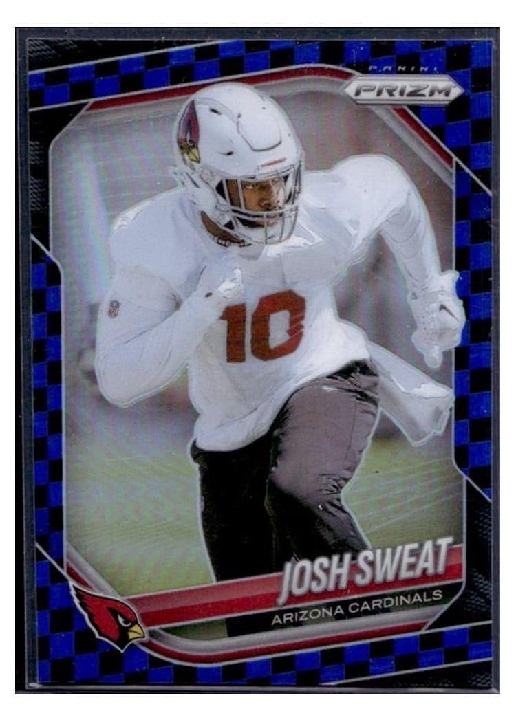 2025 Panini Prizm Base Set Josh Sweat #4 card