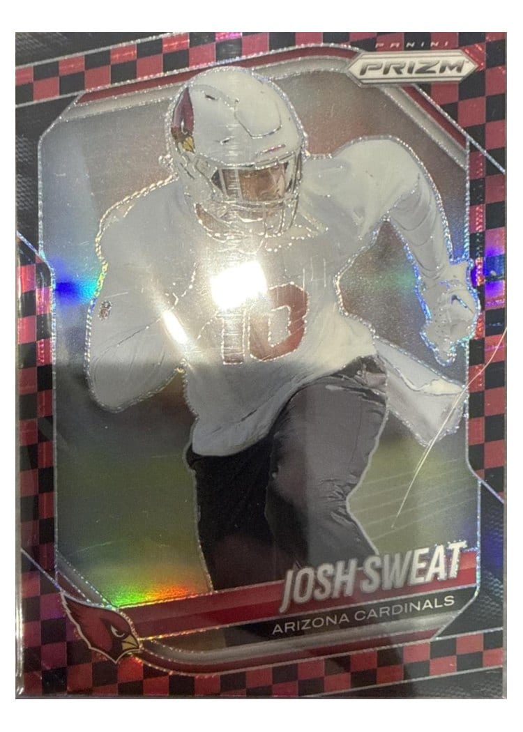 2025 Panini Prizm Base Set Josh Sweat #4 card
