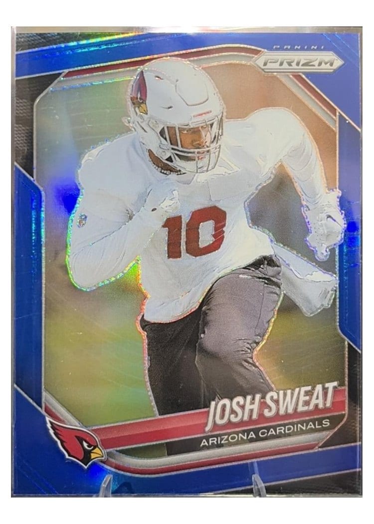 2025 Panini Prizm Base Set Josh Sweat #4 card