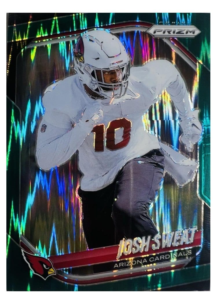 2025 Panini Prizm Base Set Josh Sweat #4 card
