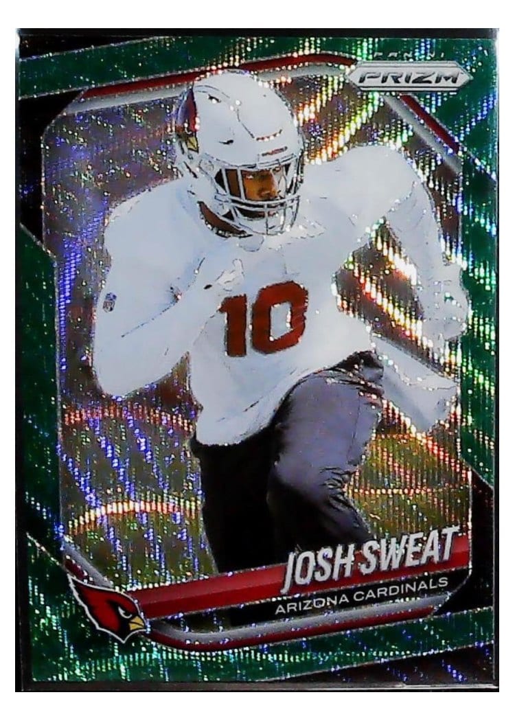 2025 Panini Prizm Base Set Josh Sweat #4 card