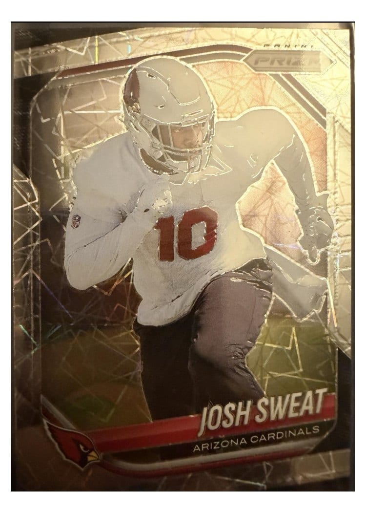 2025 Panini Prizm Base Set Josh Sweat #4 card