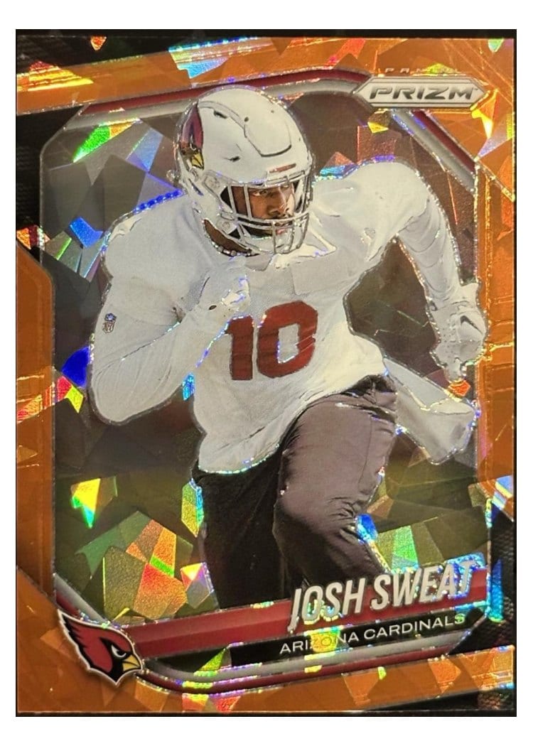 2025 Panini Prizm Base Set Josh Sweat #4 card