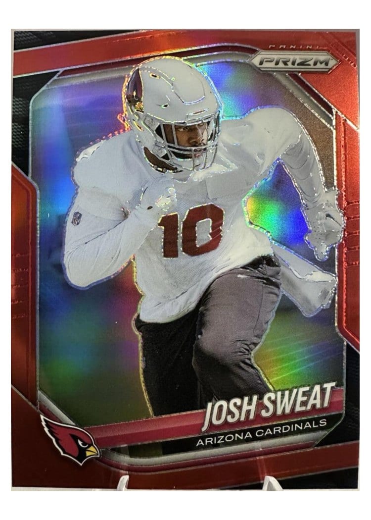 2025 Panini Prizm Base Set Josh Sweat #4 card