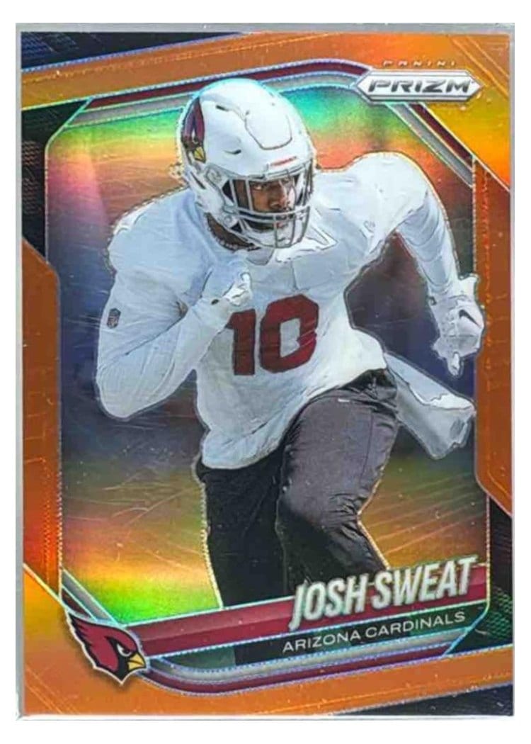 2025 Panini Prizm Base Set Josh Sweat #4 card