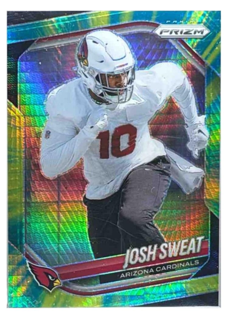 2025 Panini Prizm Base Set Josh Sweat #4 card