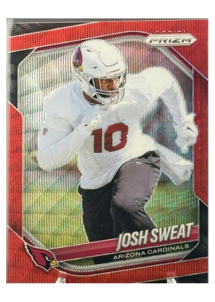 2025 Panini Prizm Base Set Josh Sweat #4 card