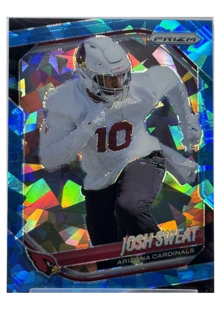 2025 Panini Prizm Base Set Josh Sweat #4 card