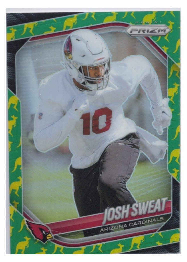 2025 Panini Prizm Base Set Josh Sweat #4 card