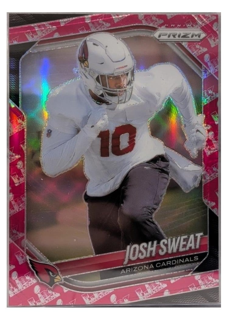 2025 Panini Prizm Base Set Josh Sweat Super Bowl LX #4 card