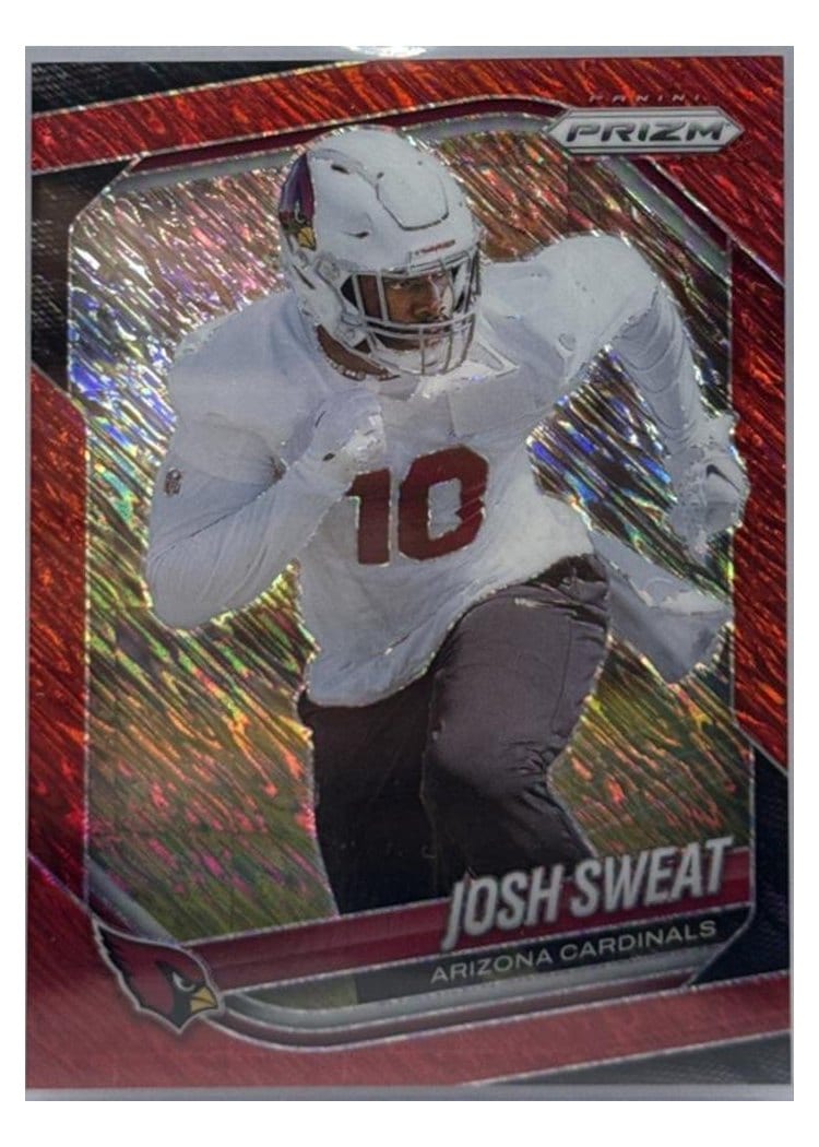 2025 Panini Prizm Base Set Josh Sweat #4 card