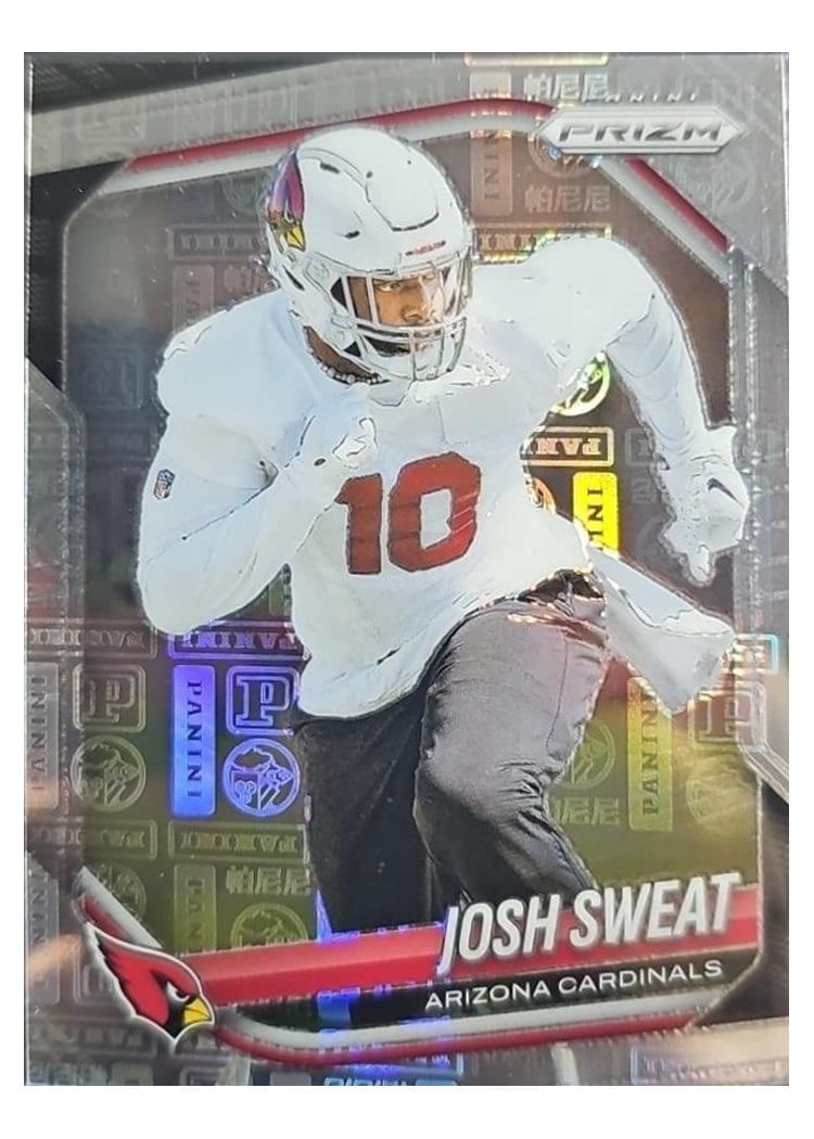 2025 Panini Prizm Base Set Josh Sweat #4 card