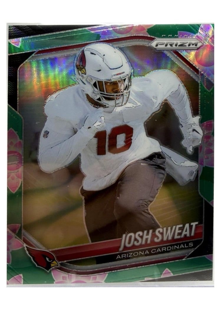 2025 Panini Prizm Base Set Josh Sweat #4 card