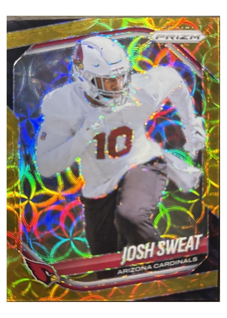 2025 Panini Prizm Base Set Josh Sweat #4 card