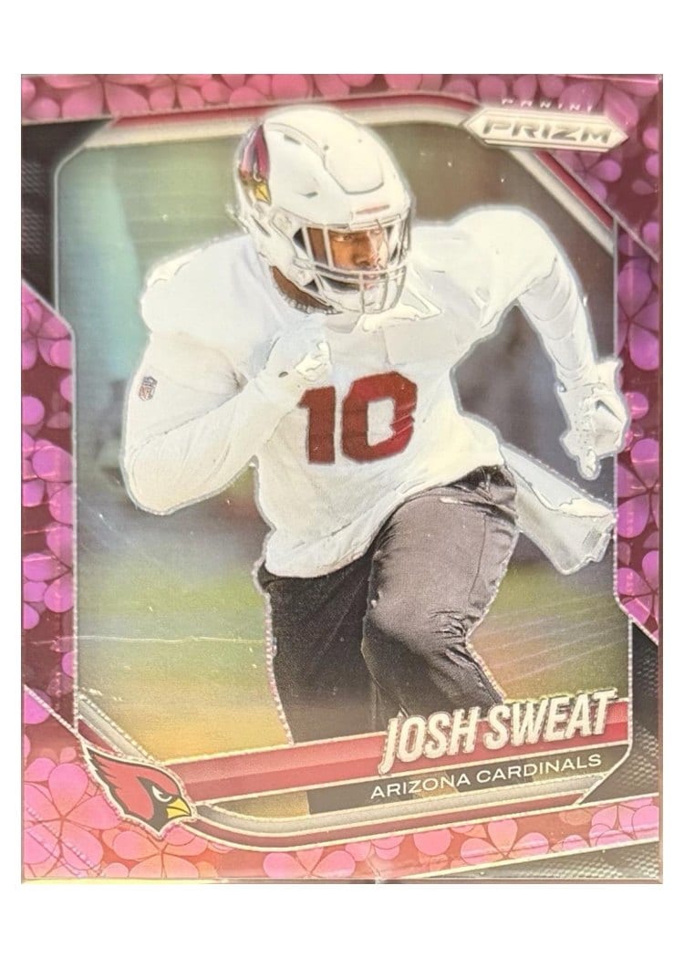 2025 Panini Prizm Base Set Josh Sweat #4 card