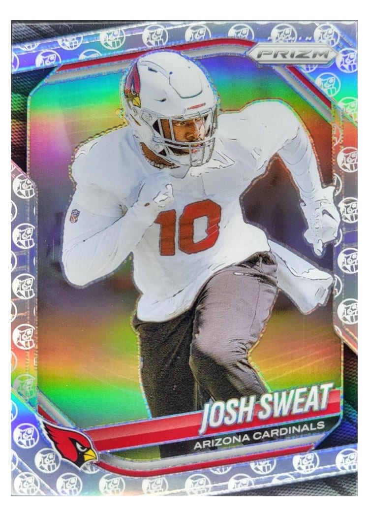 2025 Panini Prizm Base Set Josh Sweat #4 card