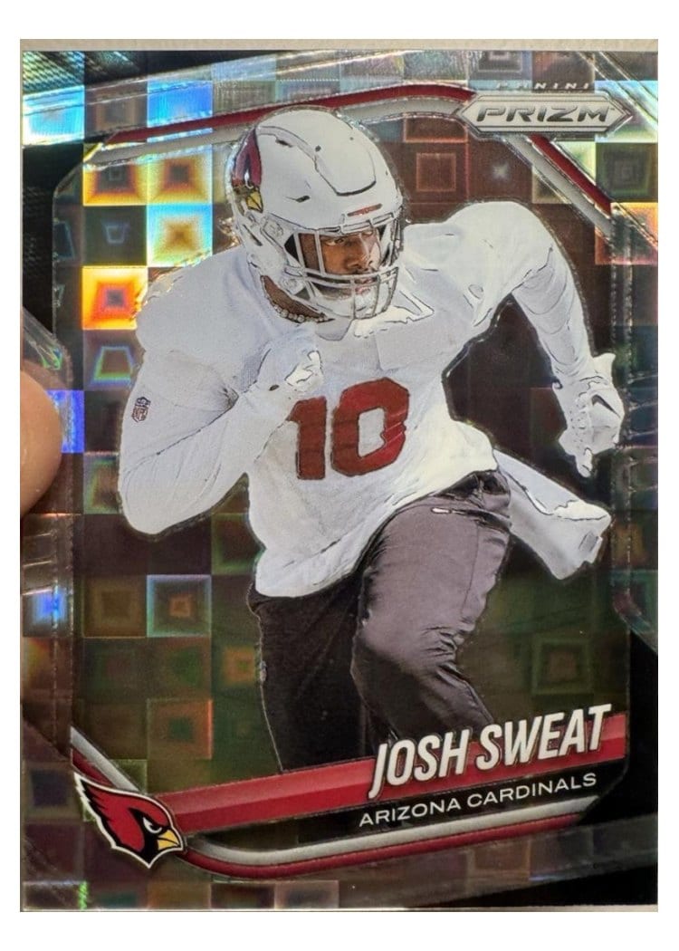 2025 Panini Prizm Base Set Josh Sweat #4 card