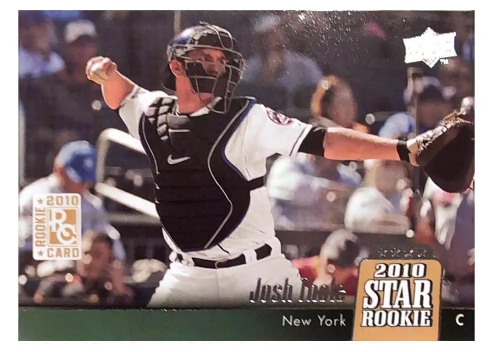 2010 Upper Deck Josh Thole #30 card