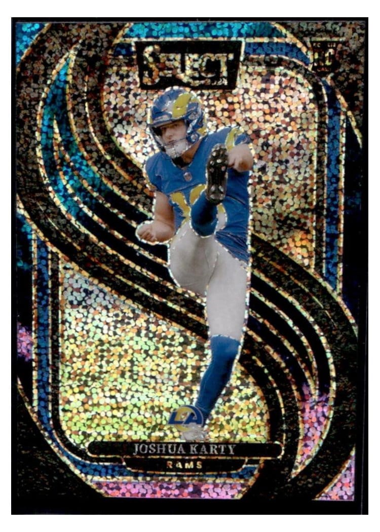 2024 Panini Select Base Set Joshua Karty Cosmic Prizm #164 card