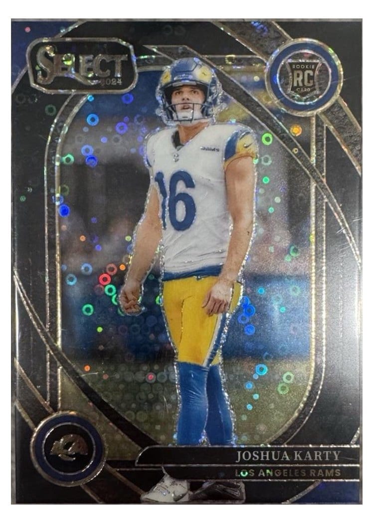 2024 Panini Select Base Set Joshua Karty #282 card