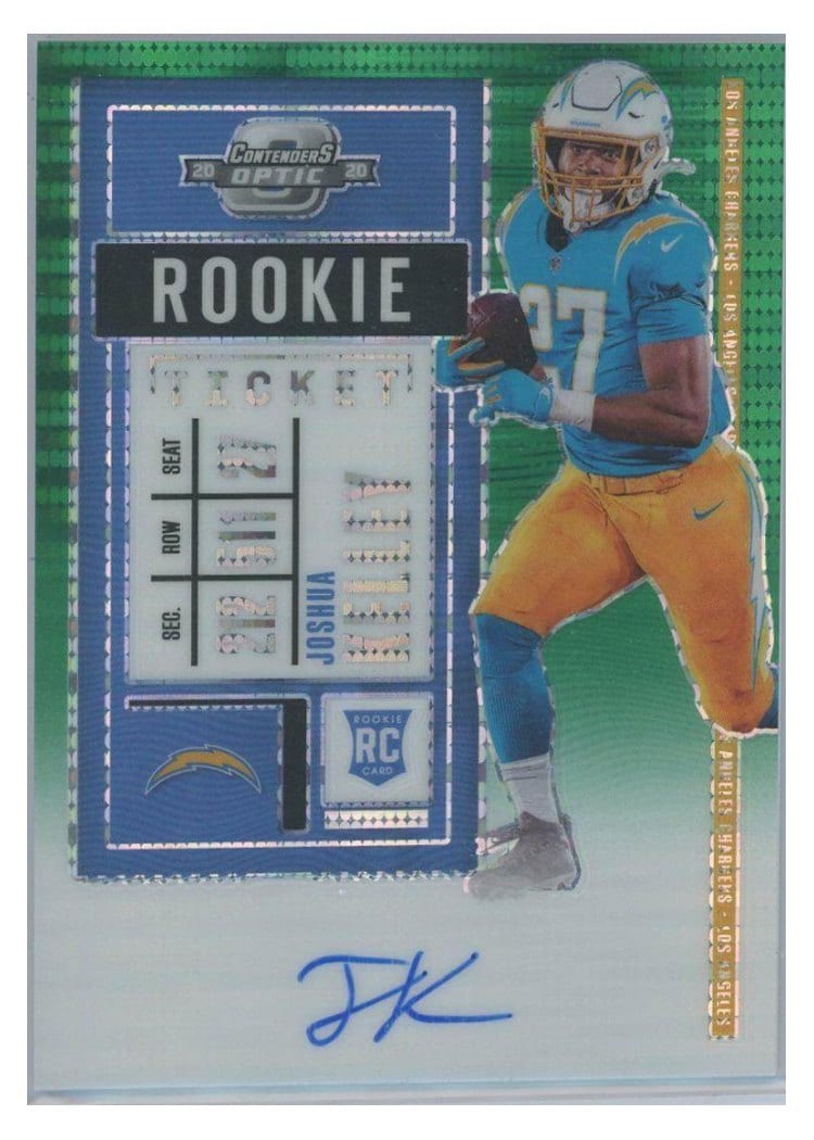 2020 Panini Contenders Optic Base Set Joshua Kelley #134 card