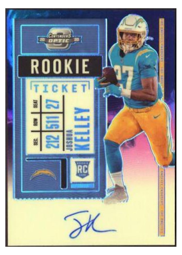 2020 Panini Contenders Optic Base Set Joshua Kelley #134 card