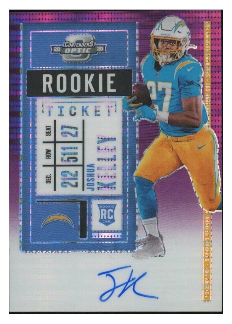 2020 Panini Contenders Optic Base Set Joshua Kelley #134 card