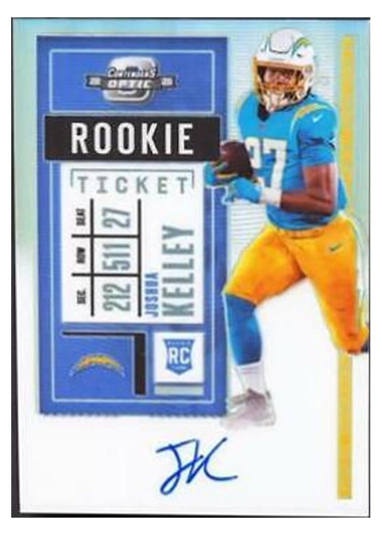 2020 Panini Contenders Optic Base Set Joshua Kelley #134 card