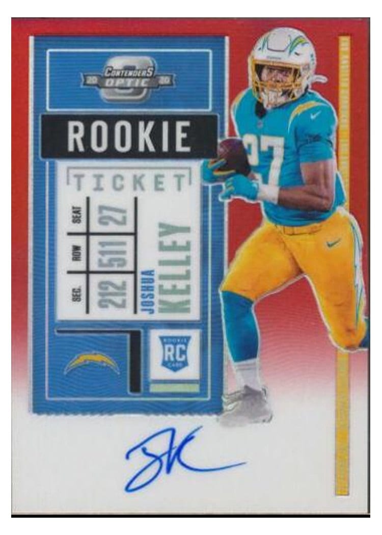 2020 Panini Contenders Optic Base Set Joshua Kelley #134 card