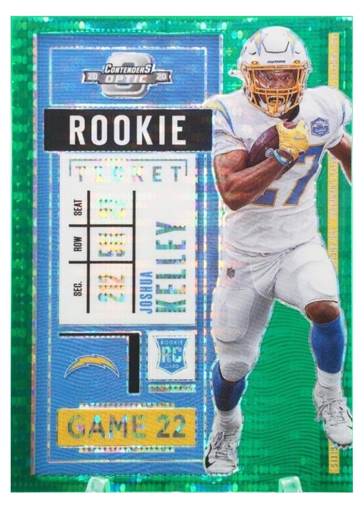 2020 Panini Contenders Optic Base Set Joshua Kelley #84 card