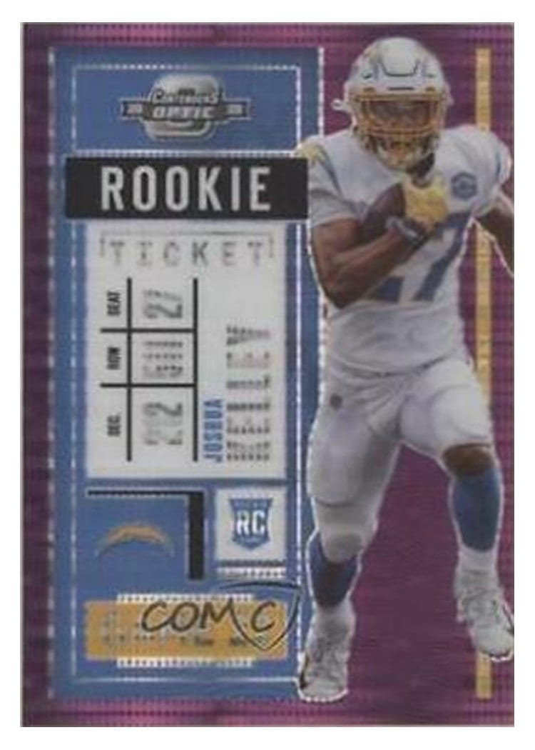 2020 Panini Contenders Optic Base Set Joshua Kelley #84 card