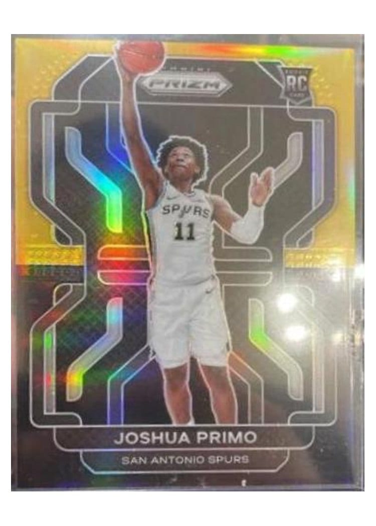2021-22 Panini Prizm Base Set Joshua Primo #298 card