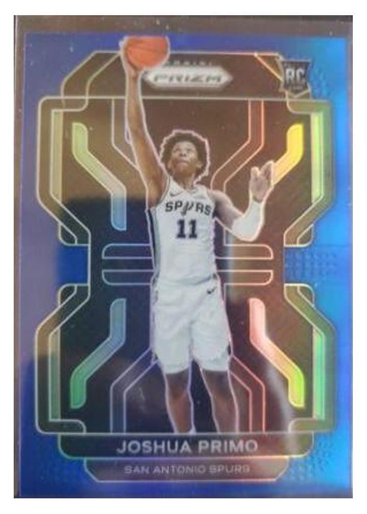 2021-22 Panini Prizm Base Set Joshua Primo #298 card