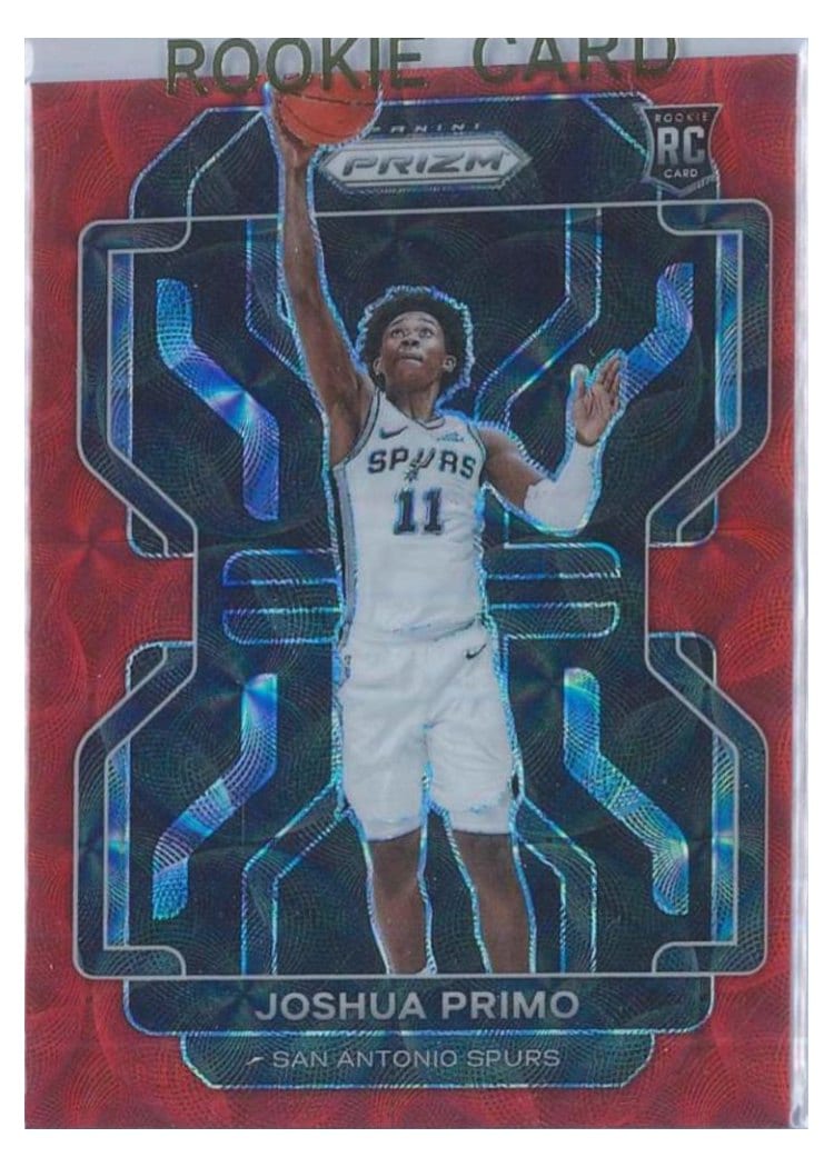 2021-22 Panini Prizm Base Set Joshua Primo #298 card