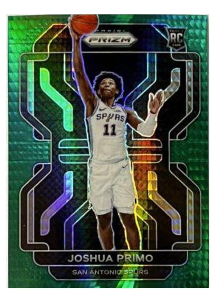 2021-22 Panini Prizm Base Set Joshua Primo #298 card