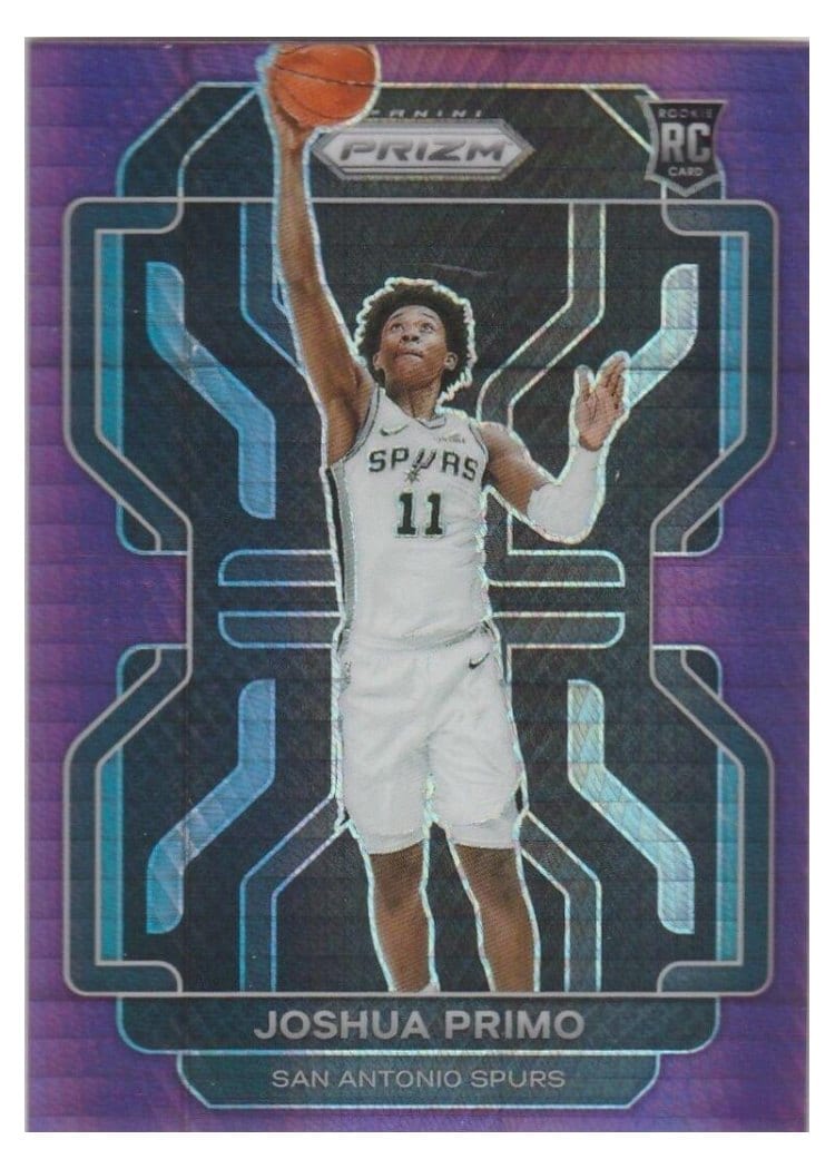 2021-22 Panini Prizm Base Set Joshua Primo #298 card