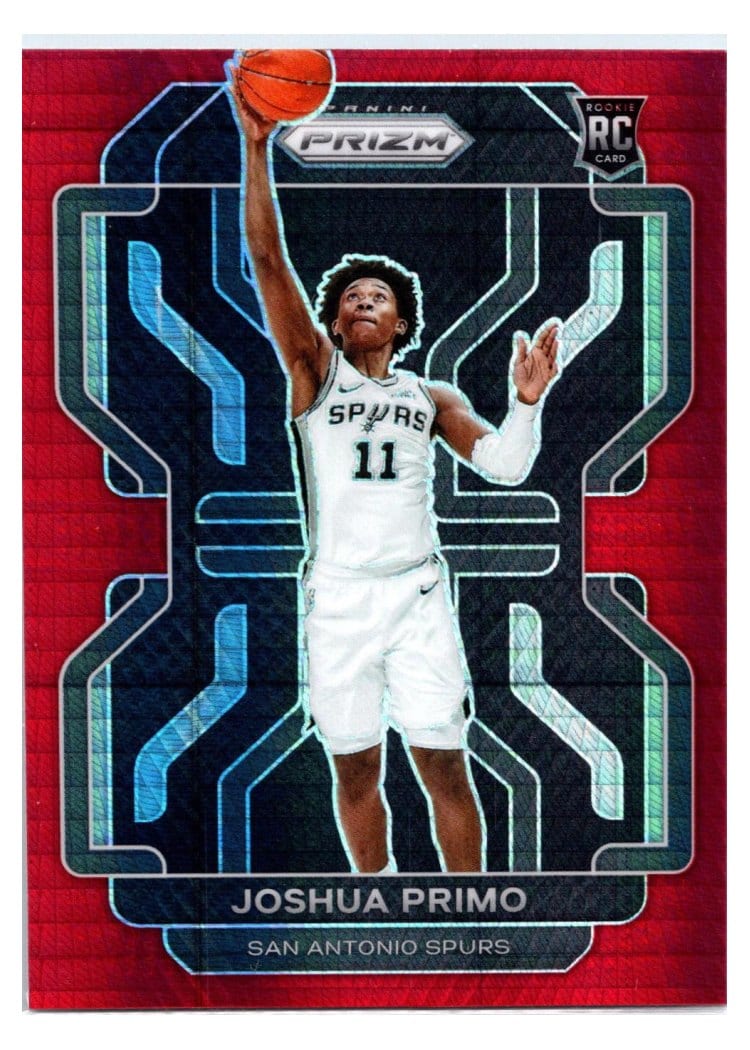 2021-22 Panini Prizm Base Set Joshua Primo #298 card