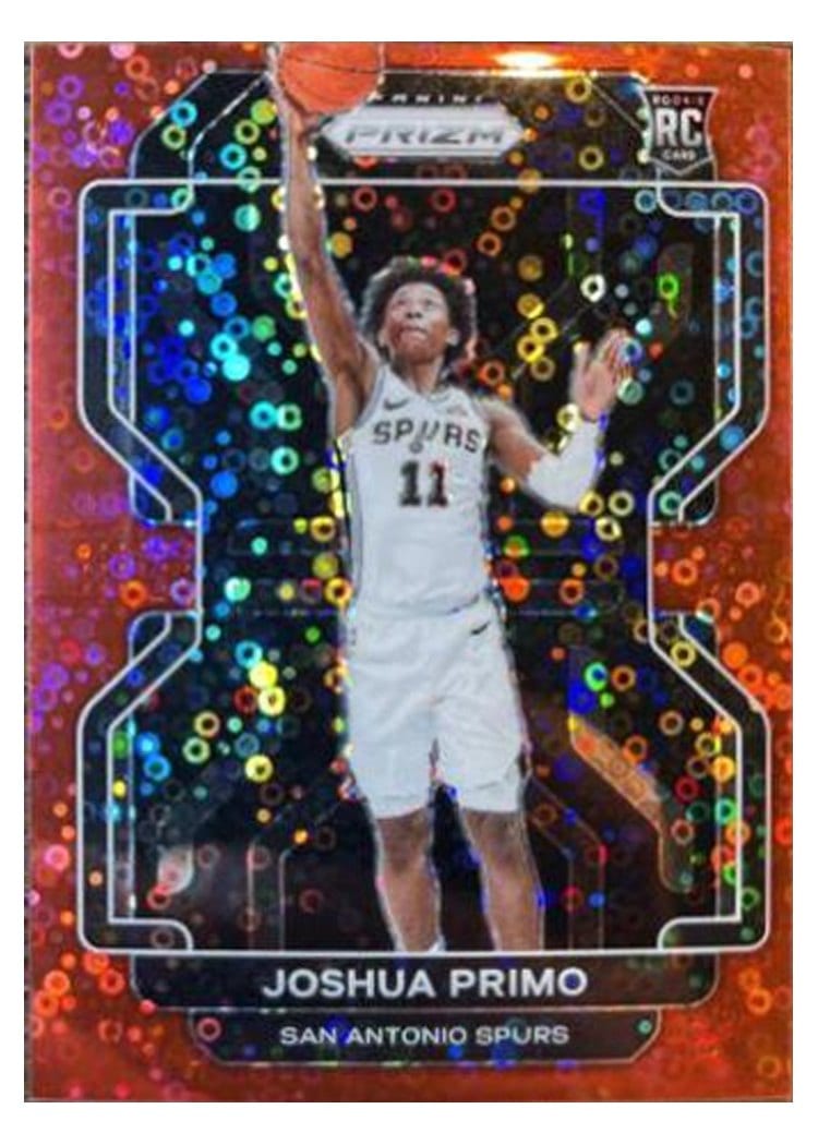 2021-22 Panini Prizm Base Set Joshua Primo #298 card