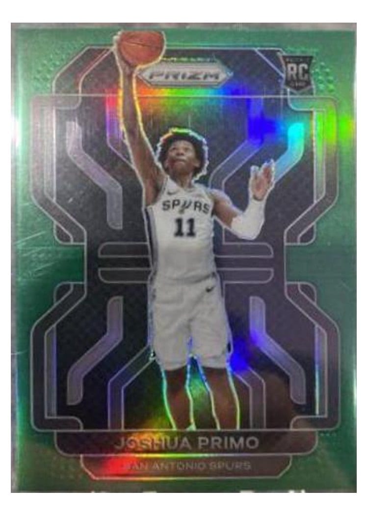 2021-22 Panini Prizm Base Set Joshua Primo #298 card