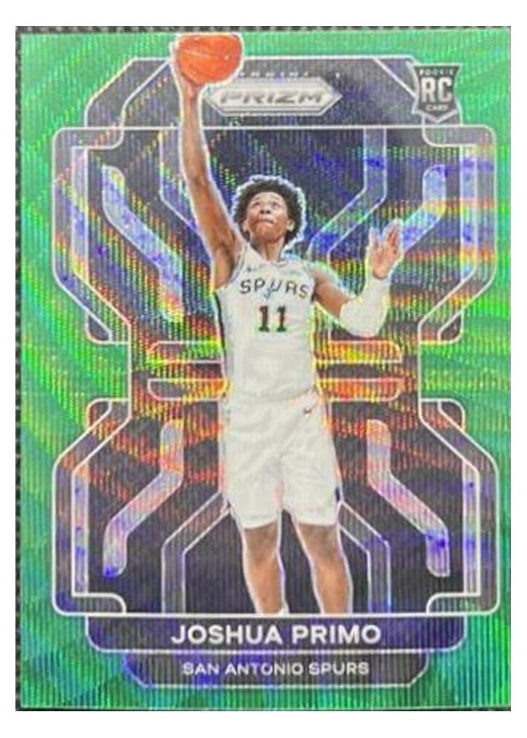 2021-22 Panini Prizm Base Set Joshua Primo #298 card