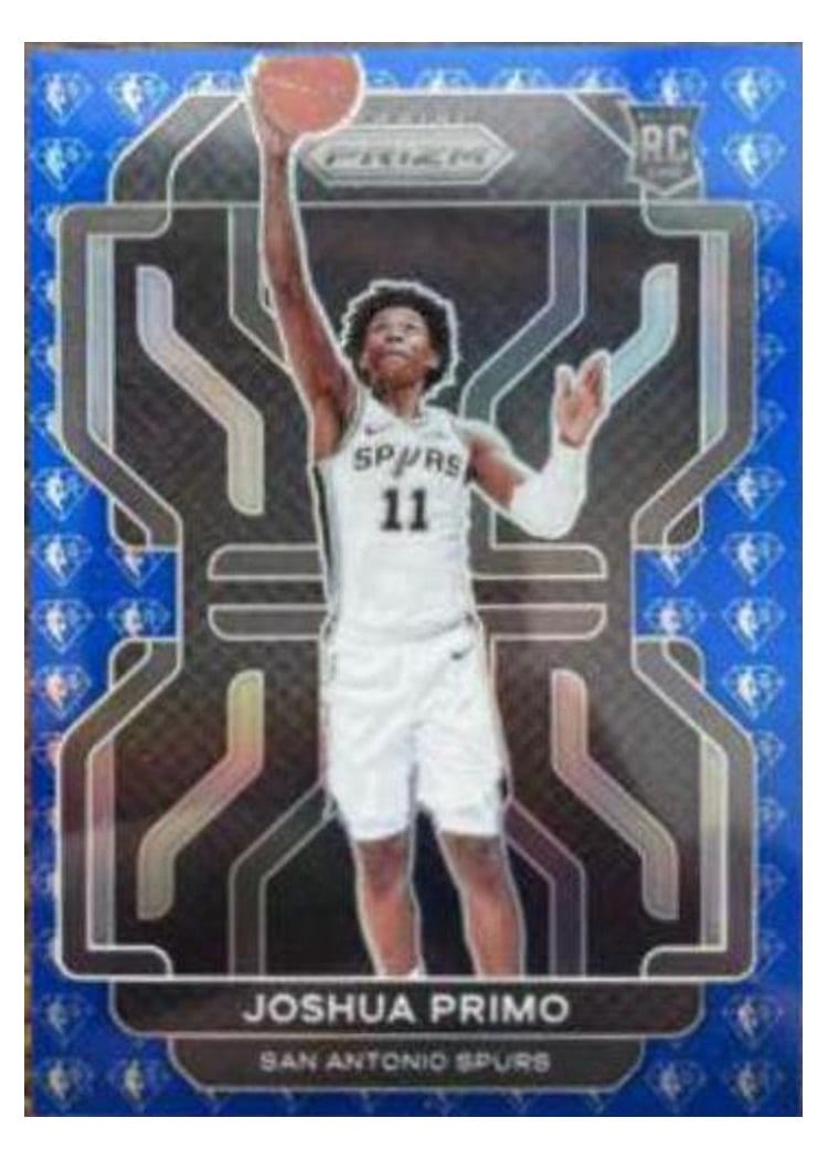 2021-22 Panini Prizm Base Set Joshua Primo #298 card