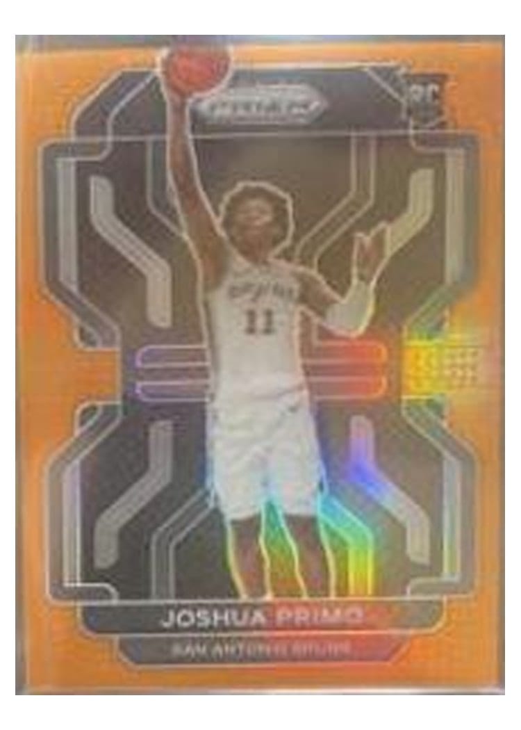 2021-22 Panini Prizm Base Set Joshua Primo #298 card