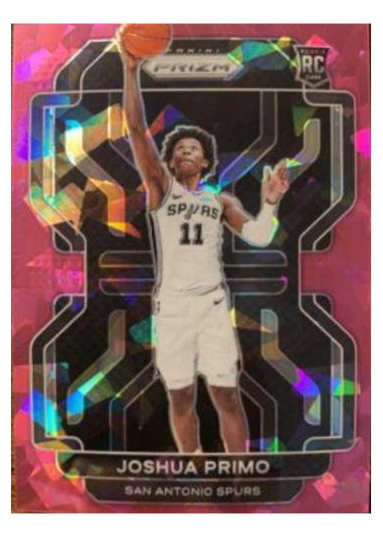 2021-22 Panini Prizm Base Set Joshua Primo #298 card