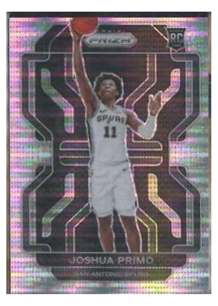 2021-22 Panini Prizm Base Set Joshua Primo #298 card